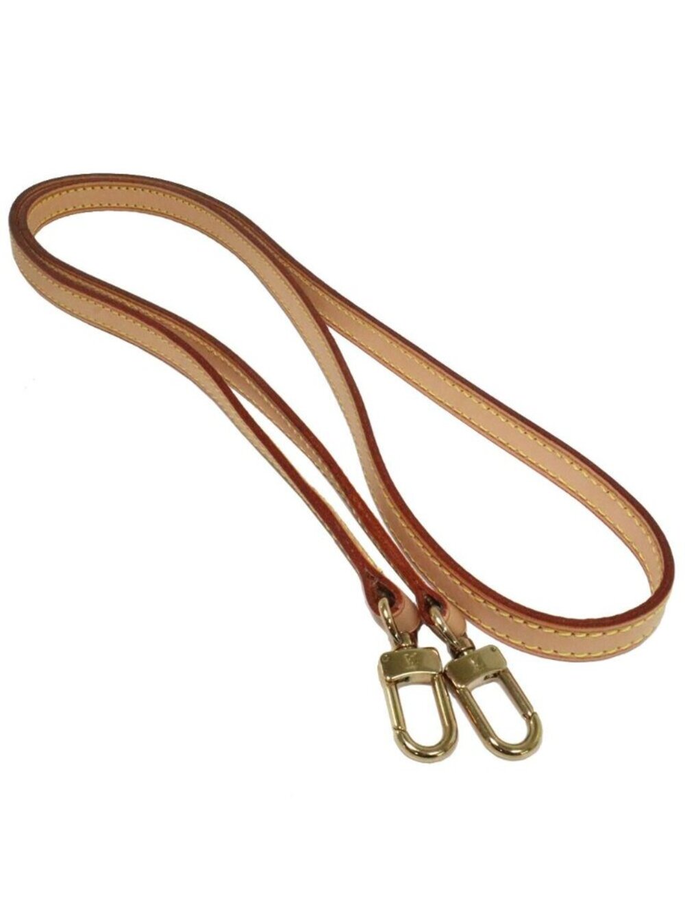 Louis Vuitton Shoulder Strap Vachetta Leather Gold Bag Crossbody